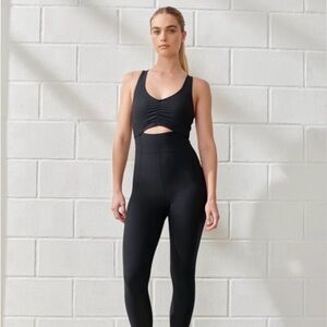 Chic Black Cutout Jumpsuit